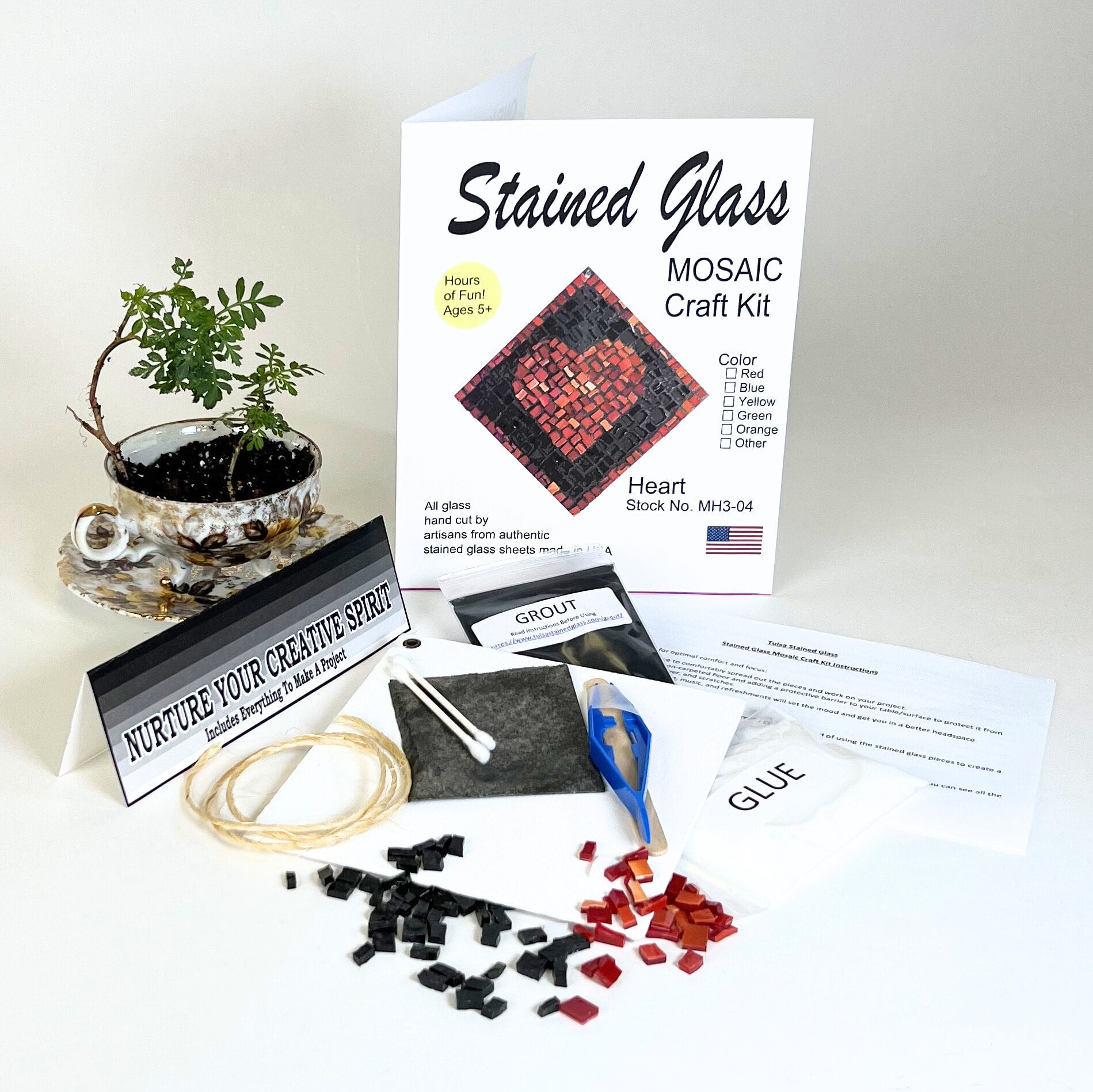 Mosaic Grouting Instructions - Tulsa Stained Glass
